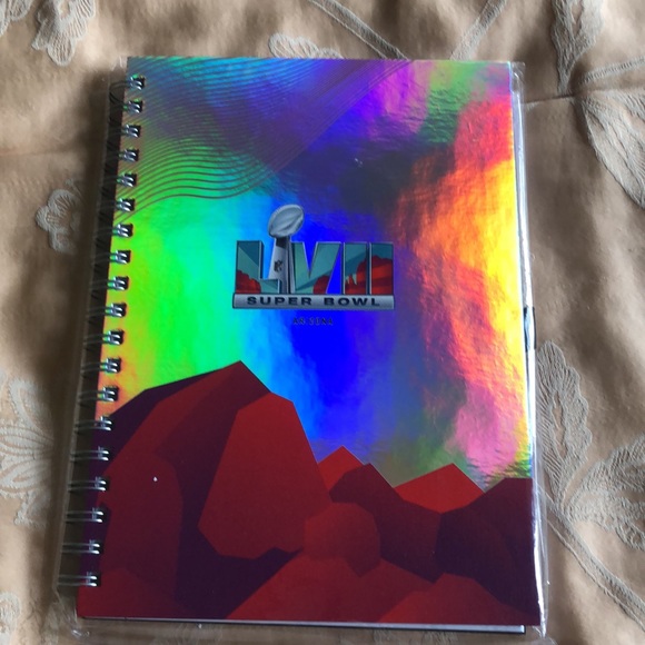NWT NFL Super Bowl LVII 7x10” collectible notebook - Picture 9 of 16